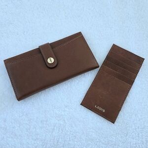 Lodis "Blair" Slim Wallet with Insert Card Holder